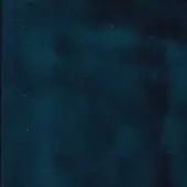 Abstract teal texture with granular variations, vertical striations, and a distressed, weathered appearance creating muted depth and hazy diffusion.